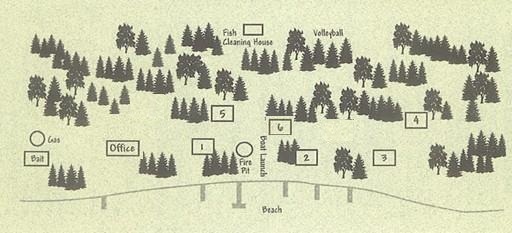 Pine Grove Lodge Map
